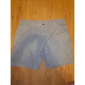 Carhartt Carpenter Cargo Shorts Mens Size 42 Khaki Cotton